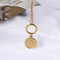 European American Queen Coin Necklace Personalized Fashionable Gold Clavicle Chain Women Wholesale