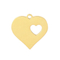 Stainless Steel Heart-Shaped DIY Jewelry Accessories Necklace Bracelet Material