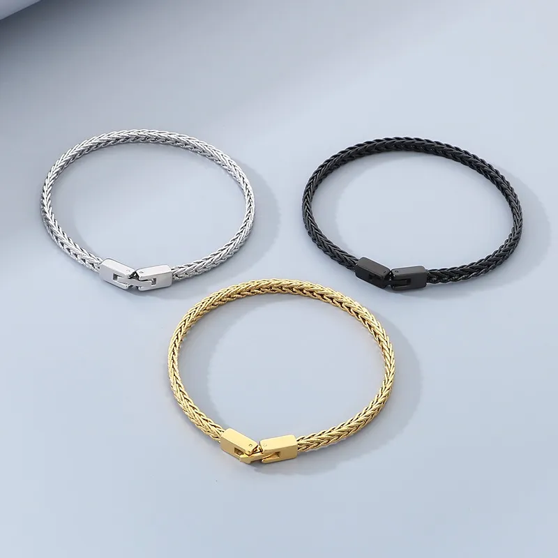 Men's Stainless Steel Bracelet Versatile Accessory Suitable for Daily Wear