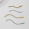 Stainless Steel Extension Chain Tail Chain Open Ring Lobster Clasp Bracelet Necklace DIY Jewelry Accessories
