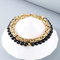 Handmade DIY Double-Layer Bracelet Punk Fashion Stainless Steel Men's Bracelet Accessories