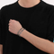 Trendy and Personalized Stainless Steel Oval Pig Nose Japanese Chain Unisex Bracelet