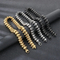 Hip-Hop Skeleton Men's Stainless Steel Bracelet Neclace Creative Polished Skull Jewelry Set