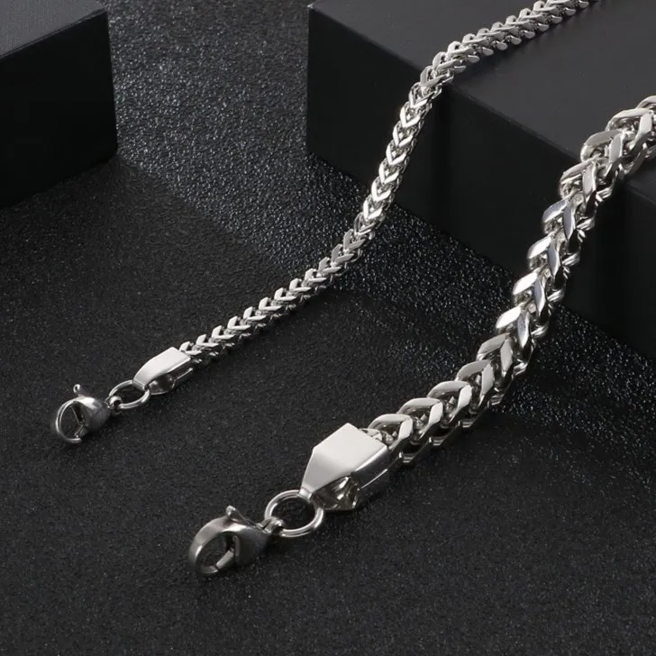 Unique Men's Square Bracelet with Dragon Bone Design