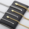 Instagram Trendy Hip-Hop Minimalist Jewelry Stainless Steel Cuban Chain Men's Necklace