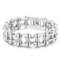 18mm European and American Men's Motorcycle Chain, Hip-Hop and Rock Style, Personalized Stainless Steel Men's Bicycle Chain Bracelet