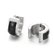 Stainless Steel Jewelry with Multi-Color Resin Earrings Suitable for Daily Wear