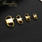 Stainless Steel Cuban Link Simple Fashion Bracelet Necklace Accessories Clasp