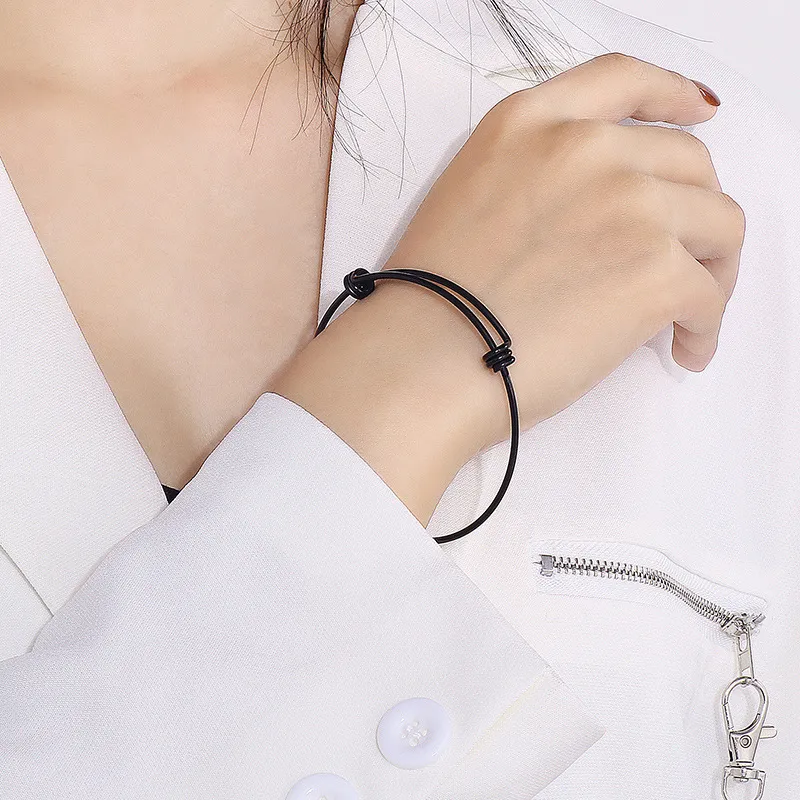 Factory Wholesale Adjustable Steel Wire Coil Bracelets Multi-Color Adjustable Stainless Steel Bangles for Women