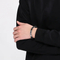 European and American Fashion Personality Stainless Steel Creative Woven Bracelet Men's Leather Bracelet