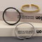 European and American Fashion Personality Stainless Steel Braided C-Shaped Open Temperament Bangle