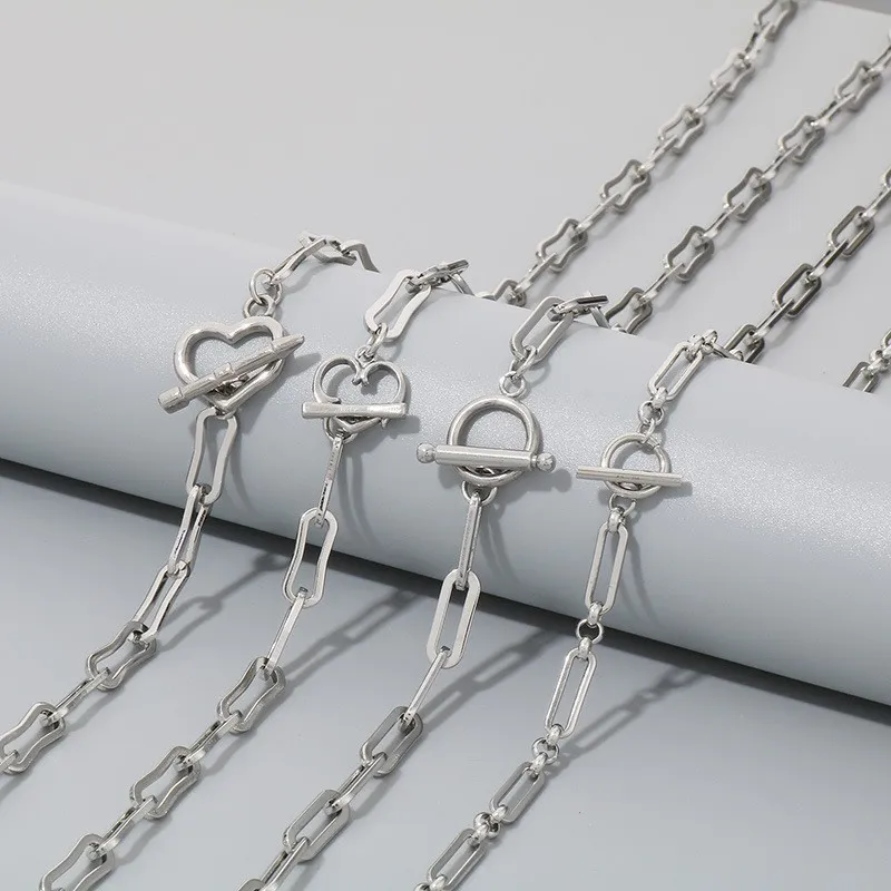 DIY Jewelry Accessories Stainless Steel Fashion Ot Buckle Splicing Chain Jewelry Buckle