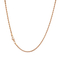Cross-Border Sweater Chain Accessories, Hip-Hop Vacuum Plated 3mm Fried Dough Twists Chain, Regular Chain, Stainless Steel Necklace for Men and Women