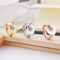 New Fashionable Personalized Stainless Steel Creative Diamond Heart Ring