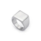 Customizable Retro Stainless Steel Stamp Ring for Unisex Fashion