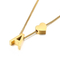 Minimalist and Personalized Stainless Steel 26 Letter Heart Pullable Necklace Wholesale