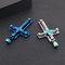 Fashion Stainless Steel Jewelry Cross Pendant Religious Men's Necklace Pendant