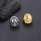 Punk Fashion Halloween Polished Skeleton Stainless Steel Skull Men's Jewelry Ring