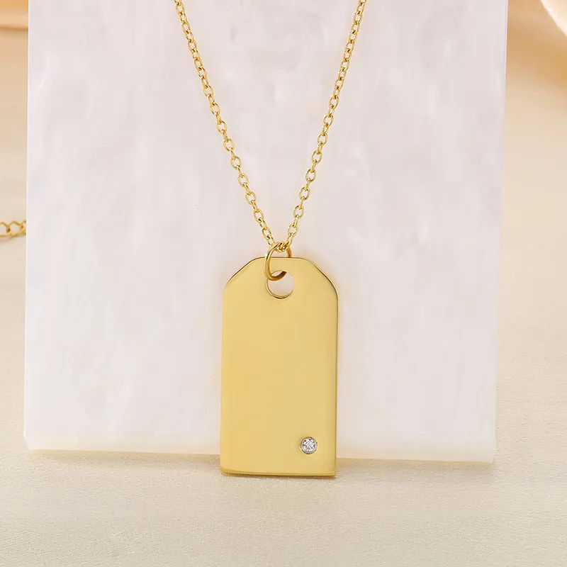Simple Stainless Steel Circular Heart, Good Luck and Fortune Logo with Diamond Studded Pendant Necklace