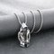 Cross Border Dark Personality Assassin Cloak Pendant European and American Punk Trend Mysterious Person Cloak Stainless Steel Men's Pendant