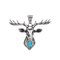 Exaggerated Animals, Elk, Cobras, Auspicious Elephants, Dinosaur Accessories, Halloween Spiders, Sheep Horns, Skeletons, Stainless Steel Men's Pendant