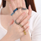 European American Watch Chain Hip Hop Stainless Steel Ring Men Women Minimalist Jewelry