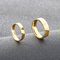 Niche Fashion Couple Ring V-Shaped Surface Polished Tungsten Steel Ring