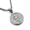 Korean-Style Fashionable Little Angel Ring Pendant, Versatile Stainless Steel Necklace for Both Men and Women, Available for Drop Shipping