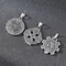 Vintage Nordic Celtic Jewelry Viking Warrior Sword Shield Stainless Steel Men's Pendant