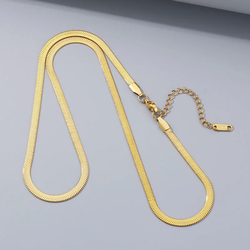 Stainless Steel Blade Chain Necklace for Men and Women, Suitable for Daily Wear