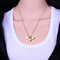 Angel Wings Heart Pendant Stainless Steel Necklace