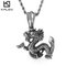 Punk Fashion Jewelry Stainless Steel Chinese Dragon Design Men's Pendant