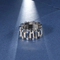 Stainless Steel Watch Chain Shaped Ring, Unisex Fashion Jewelry