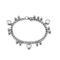 Stainless Steel Heart Element Handmade Chain Bracelet Suitable for Women's Daily Wear