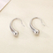Minimalist Stainless Steel Water Drop Ear Hooks Fashion Versatile Small Earrings Wholesale