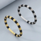 European and American Style Stainless Steel Men's Leather Bracelet Fashion Jewelry