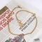 European American Queen Coin Necklace Personalized Fashionable Gold Clavicle Chain Women Wholesale