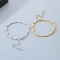 Ins European American Stainless Steel Rhombus Bracelet Minimalist Personalized Jewelry Accessories Wholesale