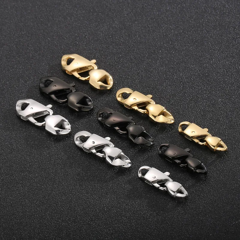 Stainless Steel Bracelet Link Button Jewelry DIY Accessory Material