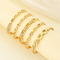 Stainless Steel Jewelry Rhinestone Bangle Suitable for Daily Wear