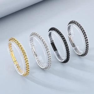 Niche Design Ins Style Stainless Steel Chain Bracelet Suitable for Daily Wear