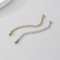 Stainless Steel Extension Chain Tail Chain Open Ring Lobster Clasp Bracelet Necklace DIY Jewelry Accessories