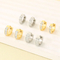 Stainless Steel Rhinestone Earrings Are Fashionable Jewelry Suitable for Daily Wear