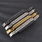 Fashion Minimalist Jewelry Polished Stainless Steel Men's Cuban Chain Bracelet