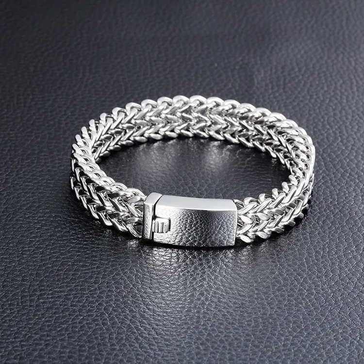 Korean-Style Men's Personalized Dragon Bone Bracelet, New Style Domineering Thick Bracelet, Stainless Steel Men's Jewelry Factory Direct Sales