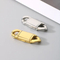 Stainless Steel Cuban Chain Buckle Arc Flip Buckle DIY Jewelry Buckle Wholesale