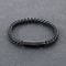 Trendy Vintage-Style Bracelet with a Dragon Bone Chain Design, Featuring European and American Retro Fashion, Simple Stainless Steel, Round and Polished, Revers