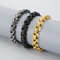 Trendy Dragon Bone Jewelry Bracelet Necklace Men's Stainless Steel Jewelry Set