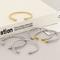 Fashionable Stainless Steel Wire Bangle for Men and Women, Suitable for Daily Wear