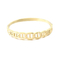 Vintage Heart Shape Stainless Steel Bracelet for Women High-End Charm Luxury Jewelry Bangle